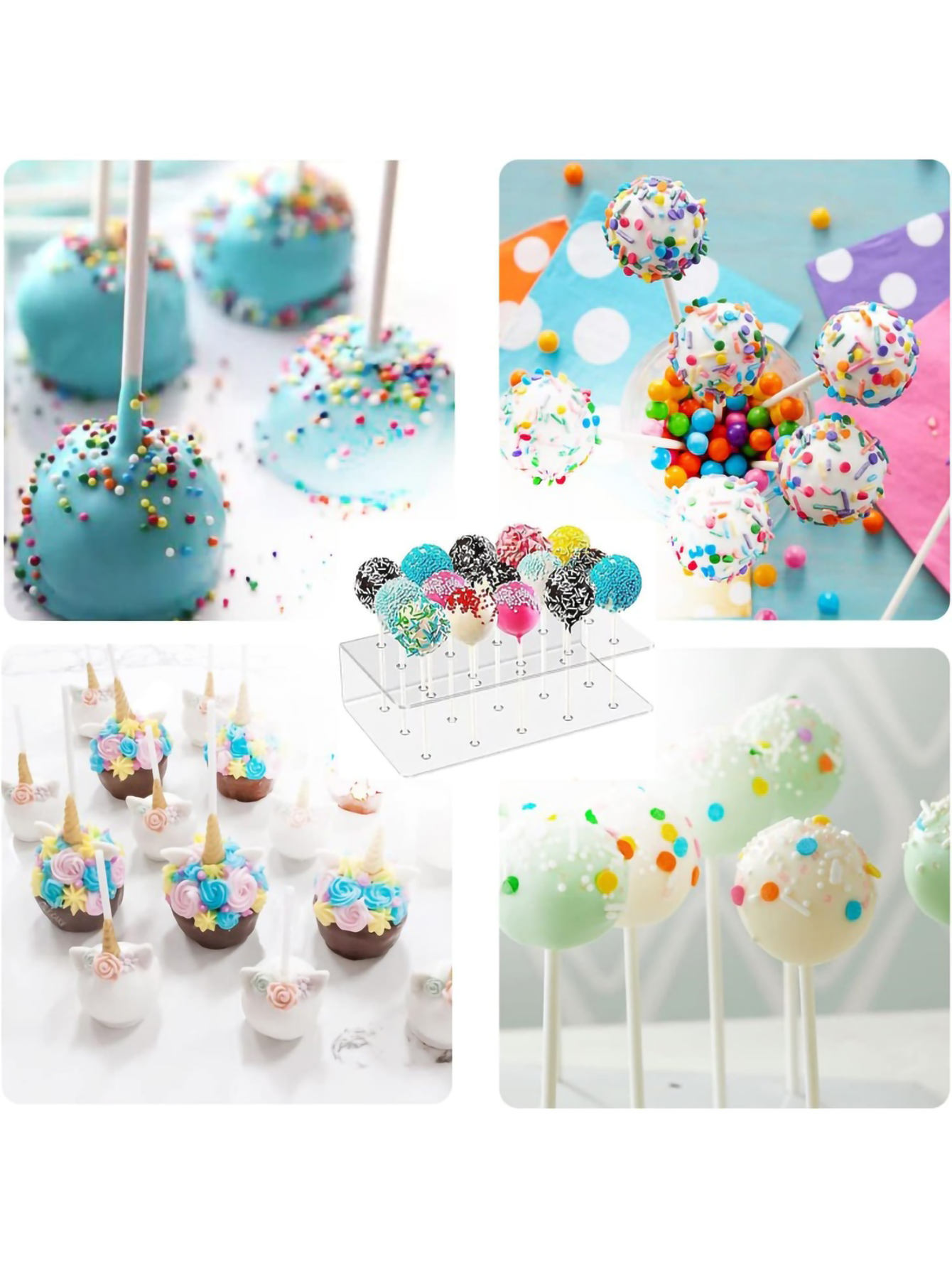 1PC 15 Hole Cake Pop Stand Can - Pop Display Shelf recensie en prijs
