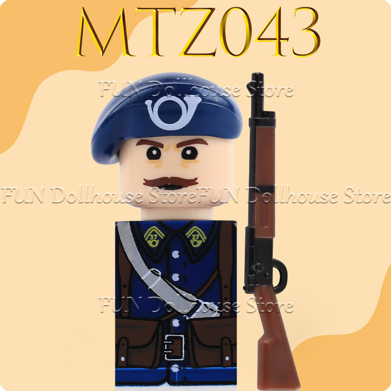 WW2 Military Army French Soldi - Lego Minifigure Holder recensie en prijs