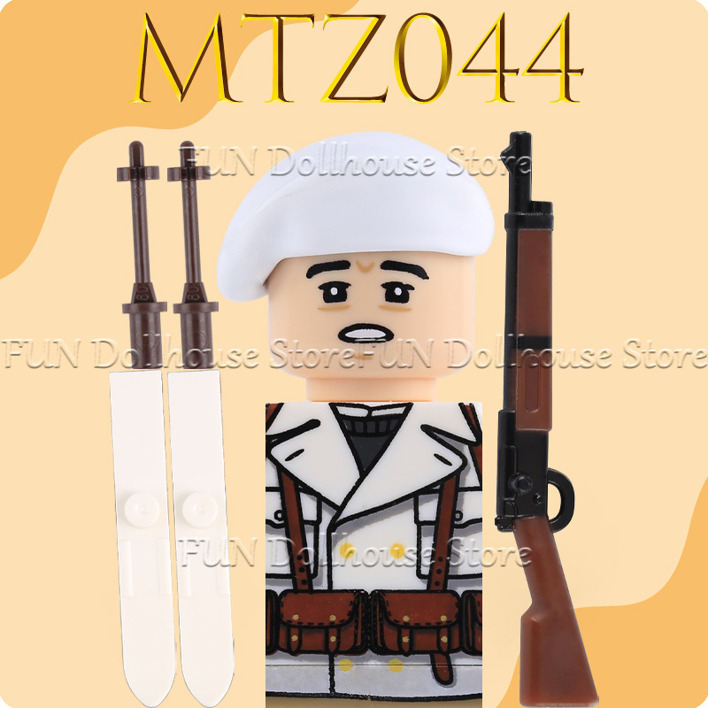 WW2 Military Army French Soldi - Lego Minifigure Holder recensie en prijs