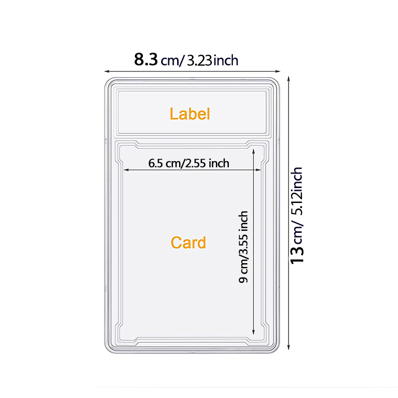 35/55/75/100PT Trading Cards S - Graded Card Display recensie en prijs