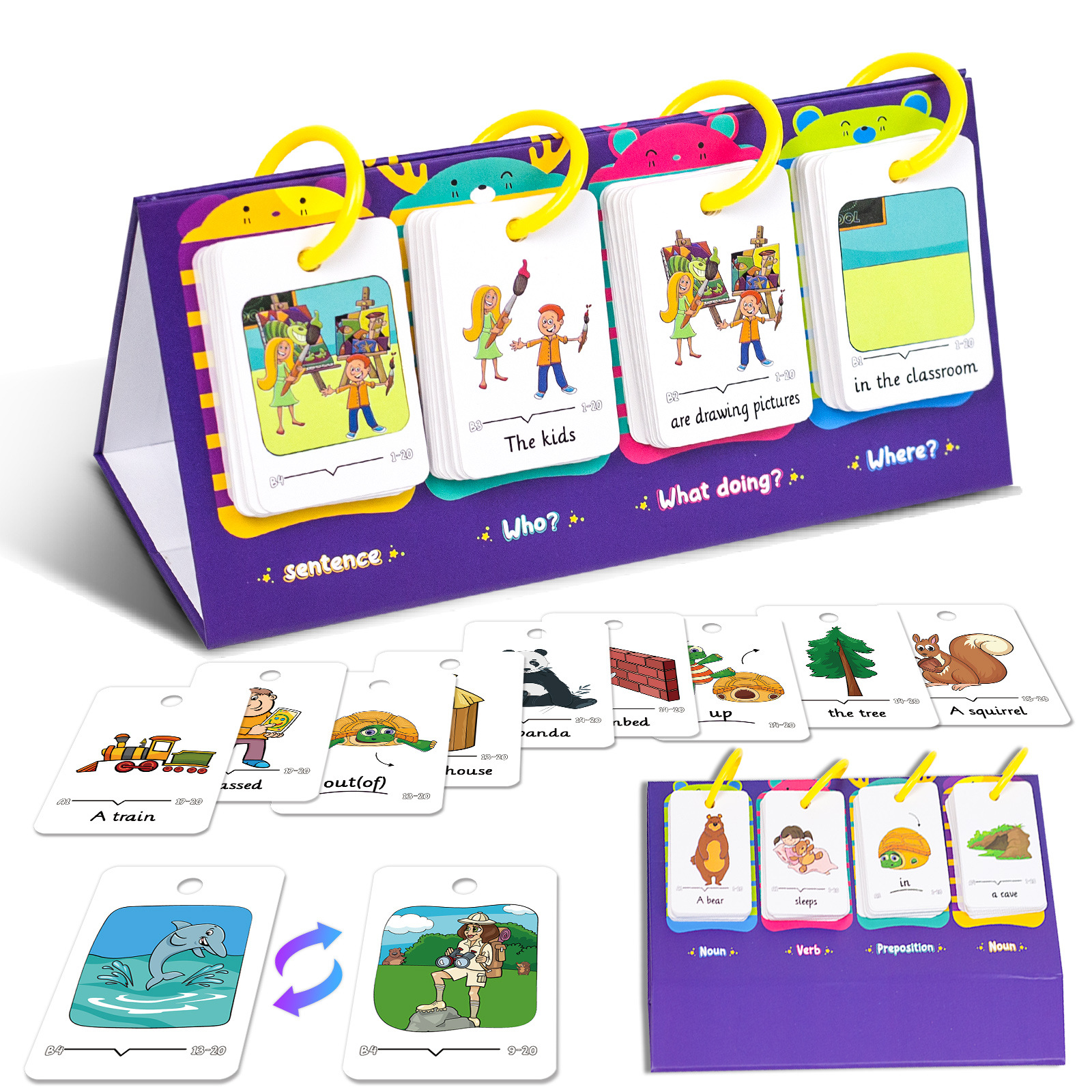 80Pcs Table Model Visual Word  - Graded Card Display recensie en prijs