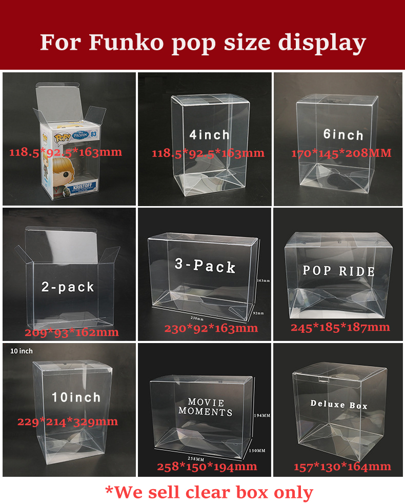 Transparent Clear box for Movi - Funko Pop Protector recensie en prijs
