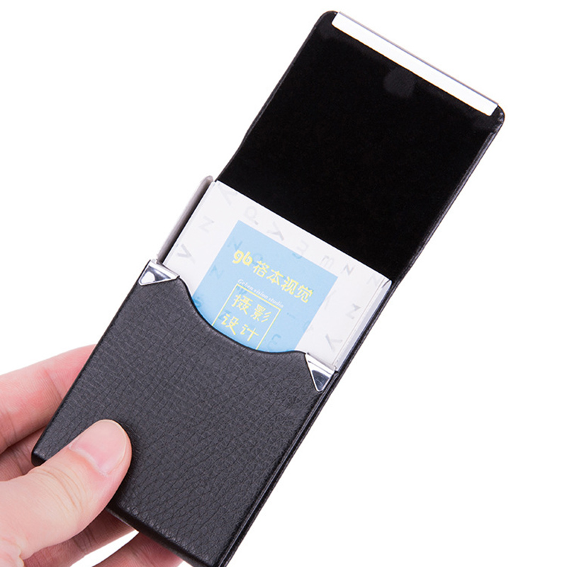 1 PC Business Card Holder Case - Card Top Loader recensie en prijs