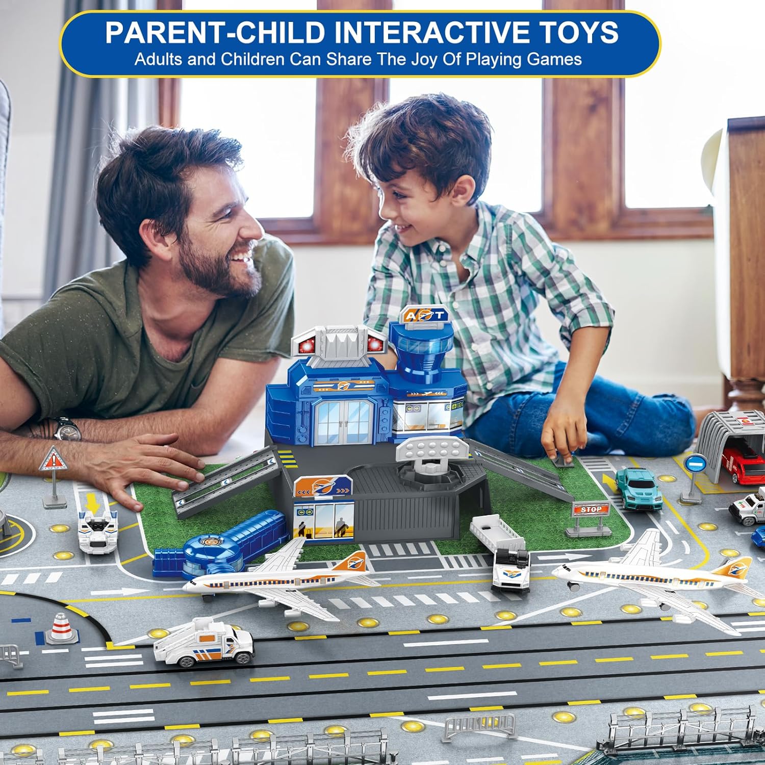 Children's Airport Scene Toy S - Model Airplane Plastic recensie en prijs