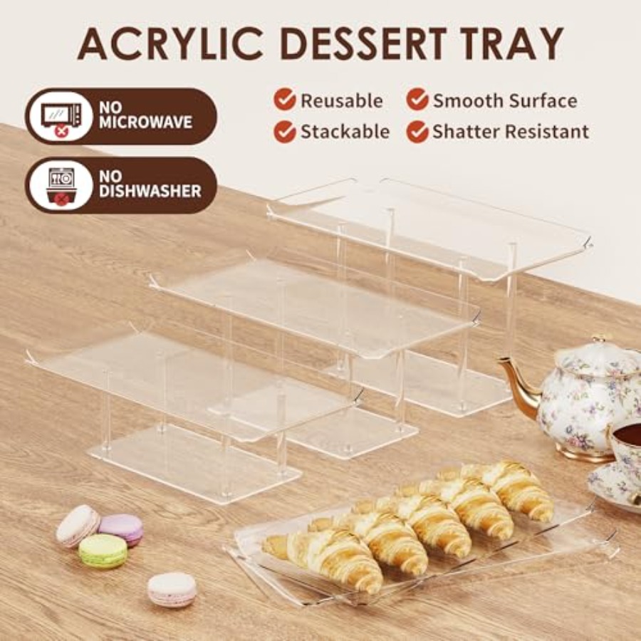 6 Pack Dessert Table Display S - Display Risers Set recensie en prijs