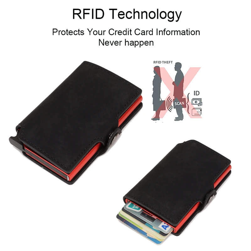 Slim Business Card Holder Men  - Card Top Loader recensie en prijs