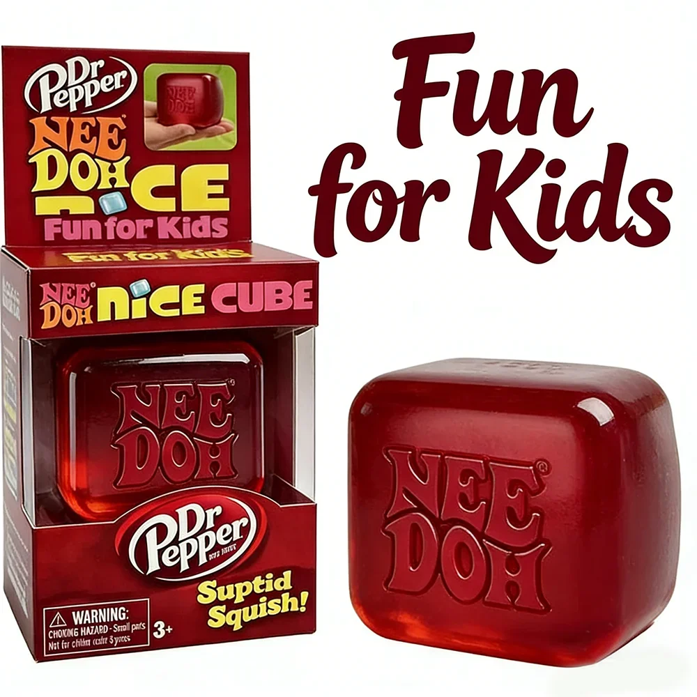 Dr Pepper x NeeDoh Nice Cube S - Fidget Cube Original recensie en prijs