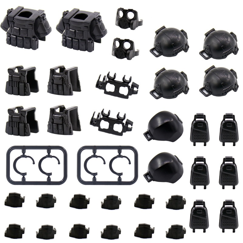 MOC Military Weapons SWAT City - Lego Minifigure Holder recensie en prijs