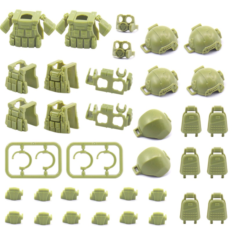 MOC Military Weapons SWAT City - Lego Minifigure Holder recensie en prijs