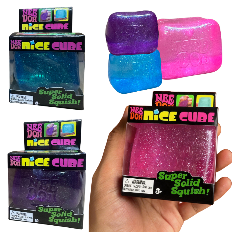 Schylling Nee Doh Glitter Cube - Fidget Cube Original recensie en prijs