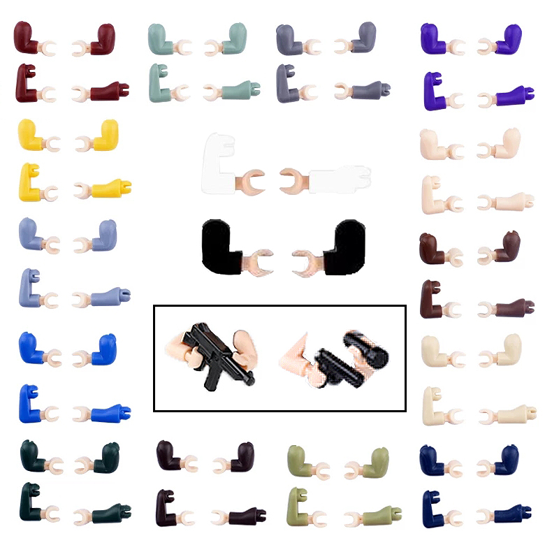 WW2 Military Figures Arms Hand - Lego Minifigure Holder recensie en prijs