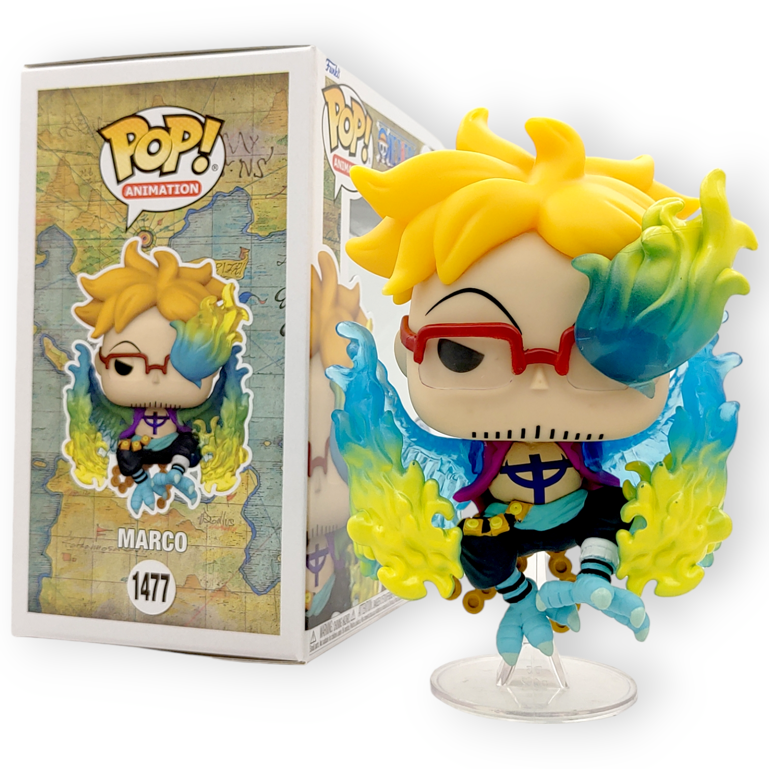 One Piece Marco #1477 Figure F - Funko Pop Protector recensie en prijs
