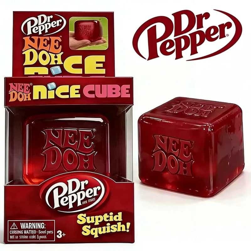 =* Dr Pepper x NeeDoh Nice Cub - Fidget Cube Original recensie en prijs