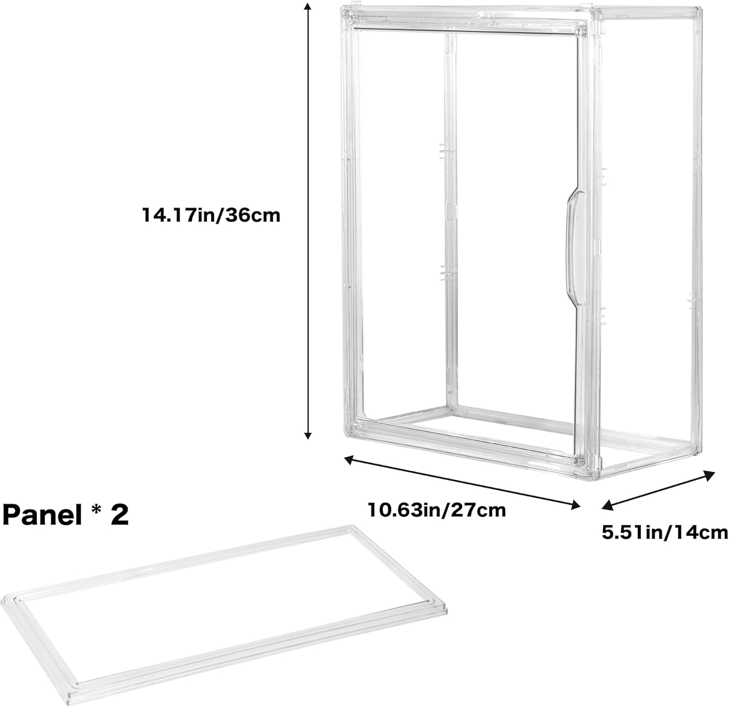 3-Tier Acrylic Display Case fo - Display Case Acrylic recensie en prijs