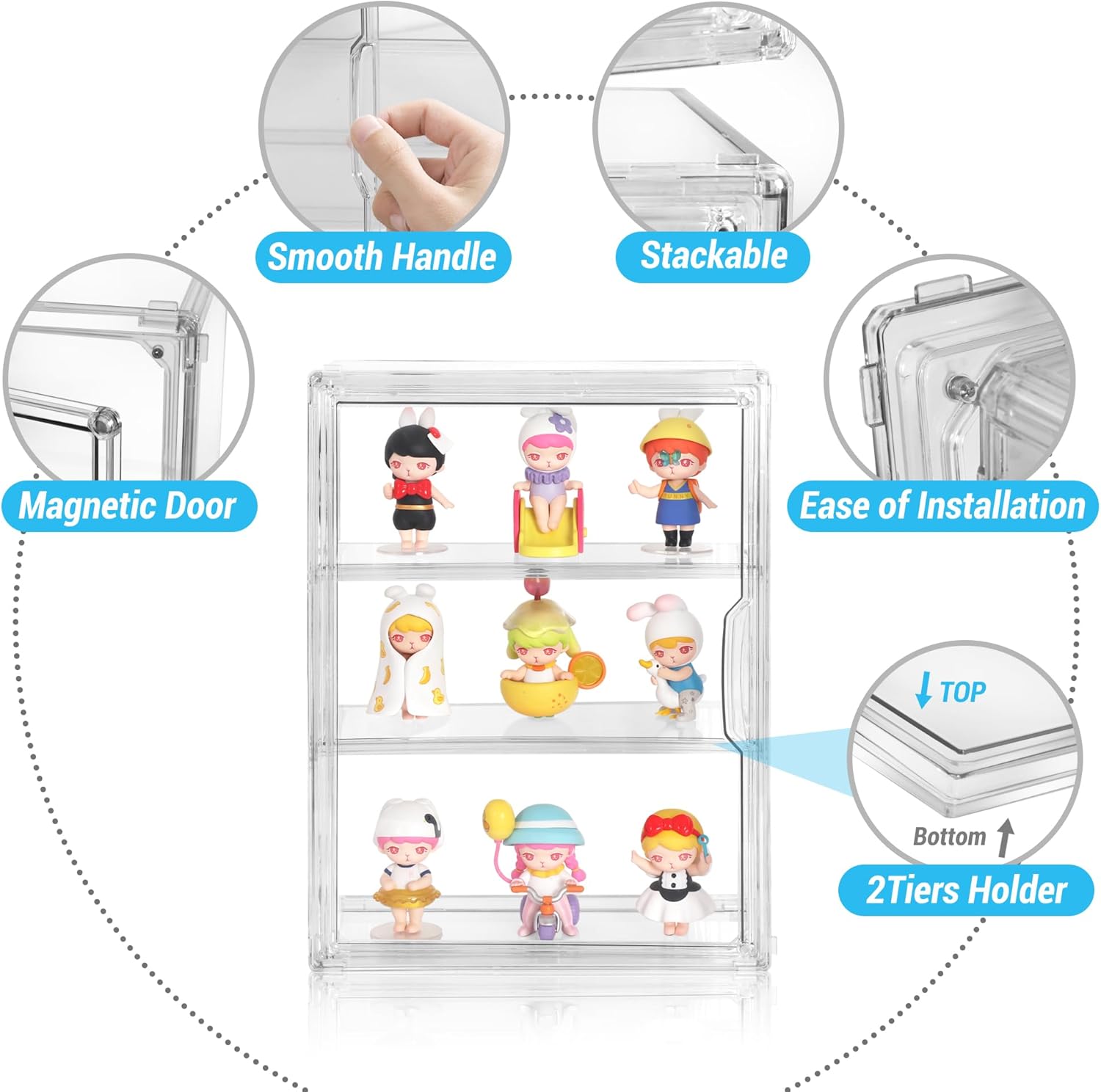 3-Tier Acrylic Display Case fo - Display Case Acrylic recensie en prijs
