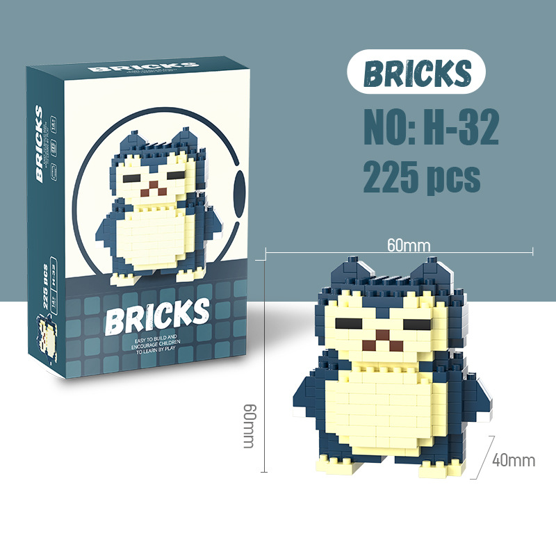 Pokemon Micro Building Blocks  - Building Block Mini recensie en prijs