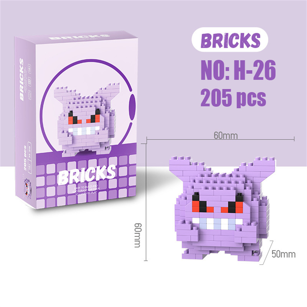 Pokemon Micro Building Blocks  - Building Block Mini recensie en prijs