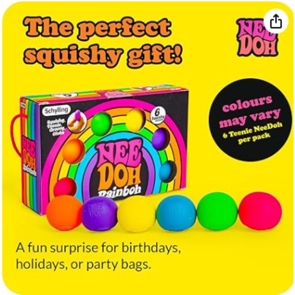 New Schylling Needoh Rainbow T - Mystery Box Blind Bag recensie en prijs