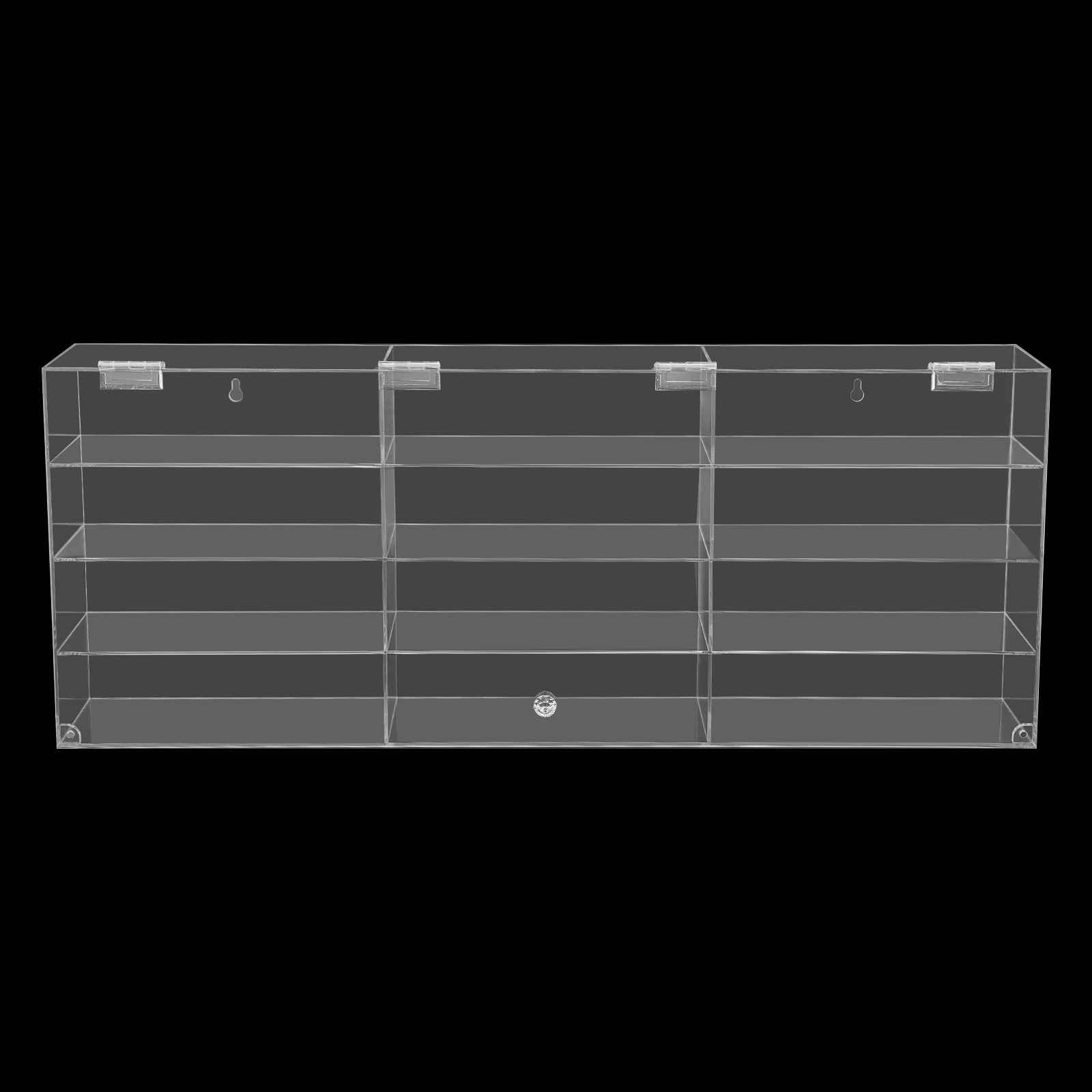 4 Tiers Wall Mounted Toy Displ - Display Case Acrylic recensie en prijs
