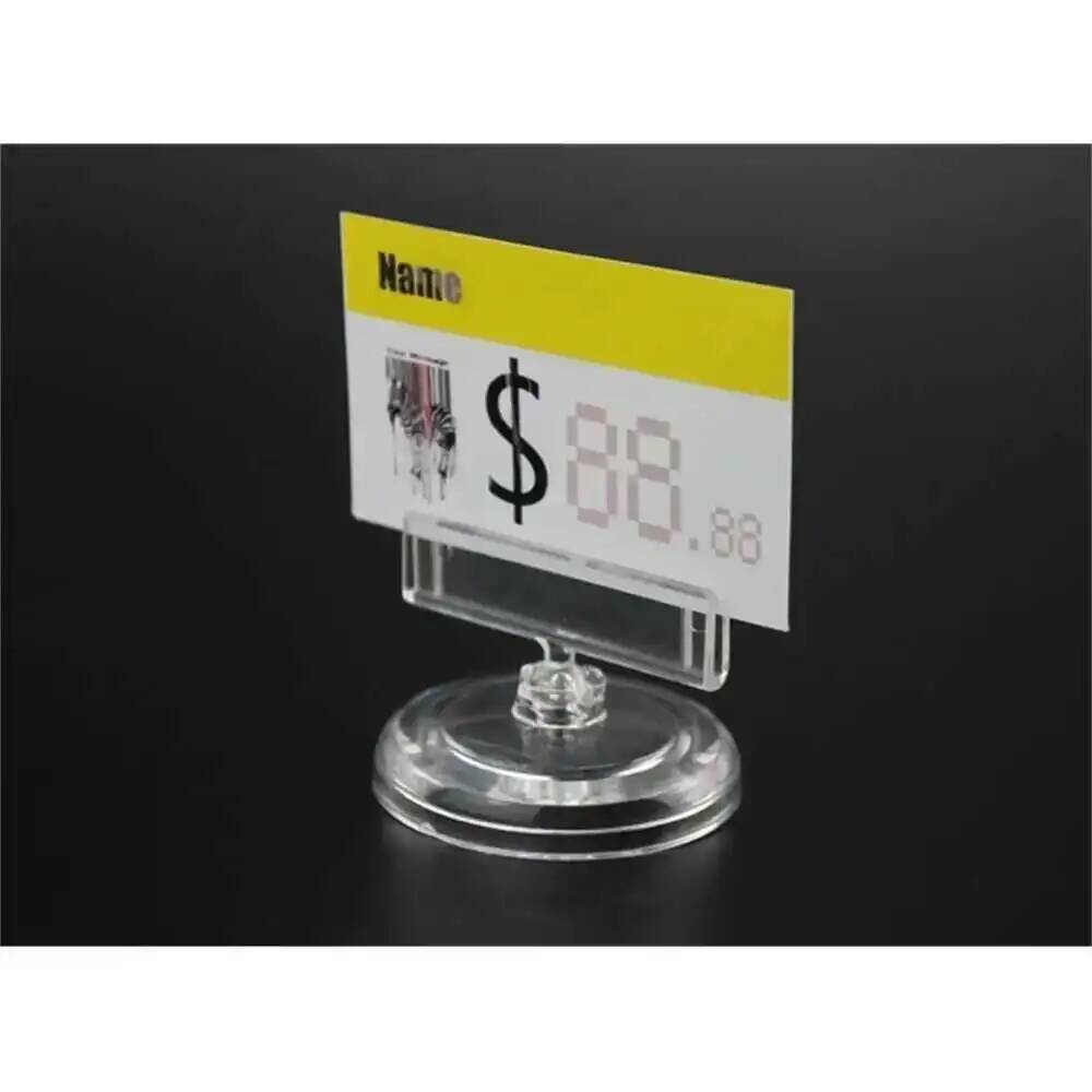 Small Card Holder Stand Clear  - Pop Display Shelf recensie en prijs