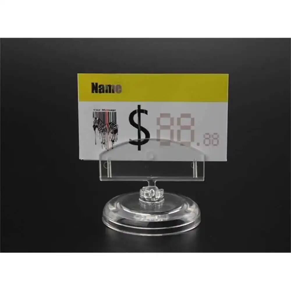 Small Card Holder Stand Clear  - Pop Display Shelf recensie en prijs