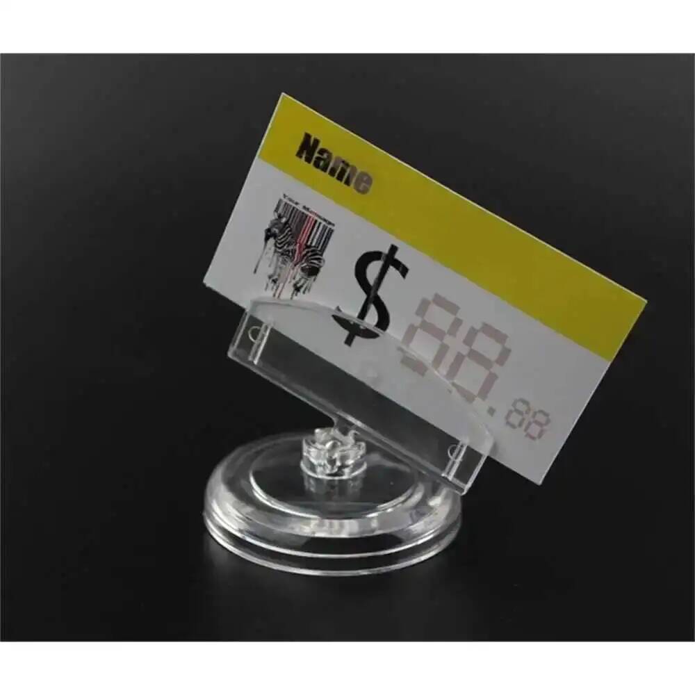Small Card Holder Stand Clear  - Pop Display Shelf recensie en prijs