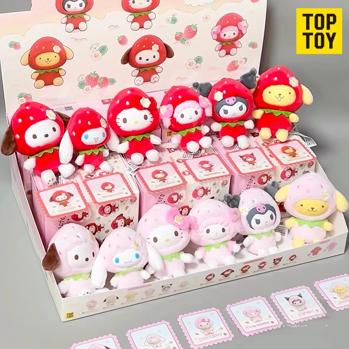 Authentic Toptoy Sanrio Strawb - Vinyl Figure Blank recensie en prijs
