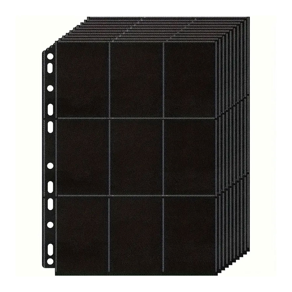10Pack Black 9-Pocket A4 Tradi - Trading Card Binder recensie en prijs