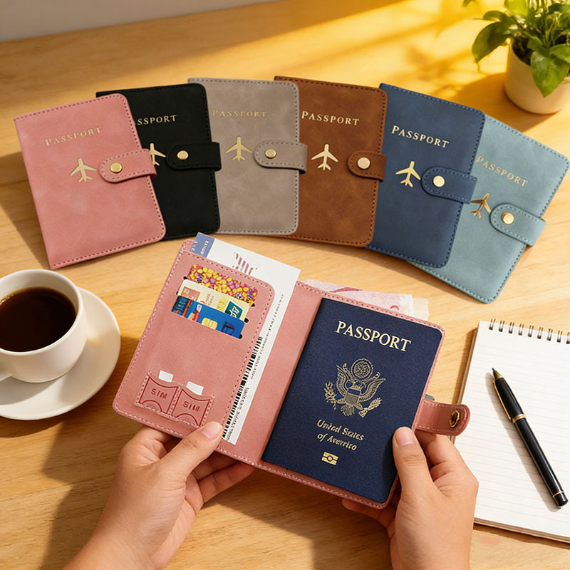Leather Passport Holder Covers - Card Top Loader recensie en prijs