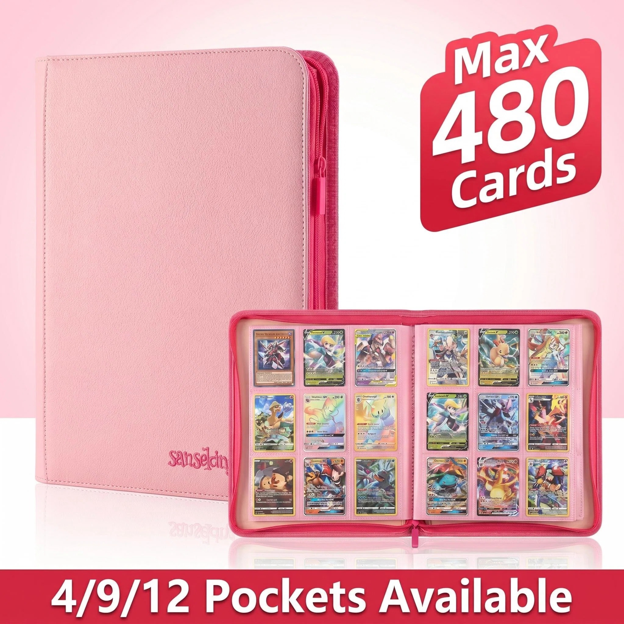Sanseking Double-Sided Zipper  - Pokemon Binder Card recensie en prijs
