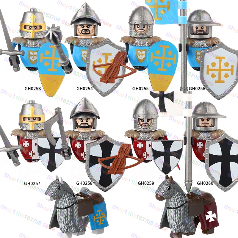 G0128 Moc Medieval Roman Centu - Lego Minifigure Holder recensie en prijs