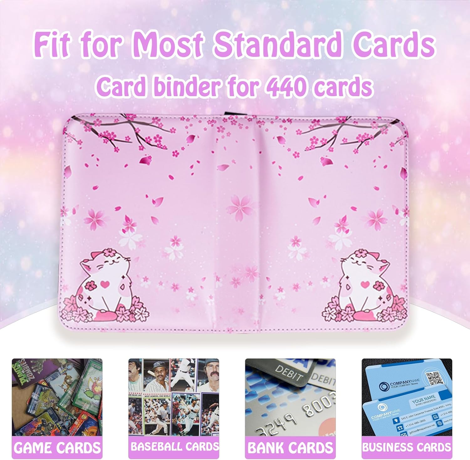 440 Card Binder for Girls with - Trading Card Binder recensie en prijs