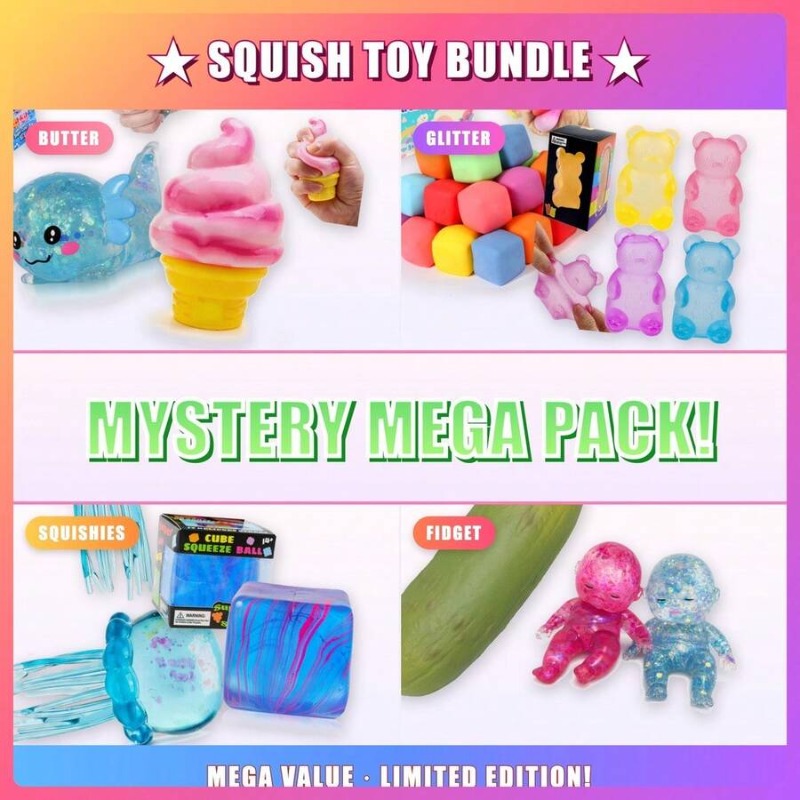 Holiday Squishy Mystery Blind  - Mystery Box Blind Bag recensie en prijs