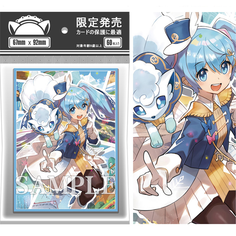60Pcs/set Hatsune Miku Vulpix  - Card Penny Sleeve recensie en prijs