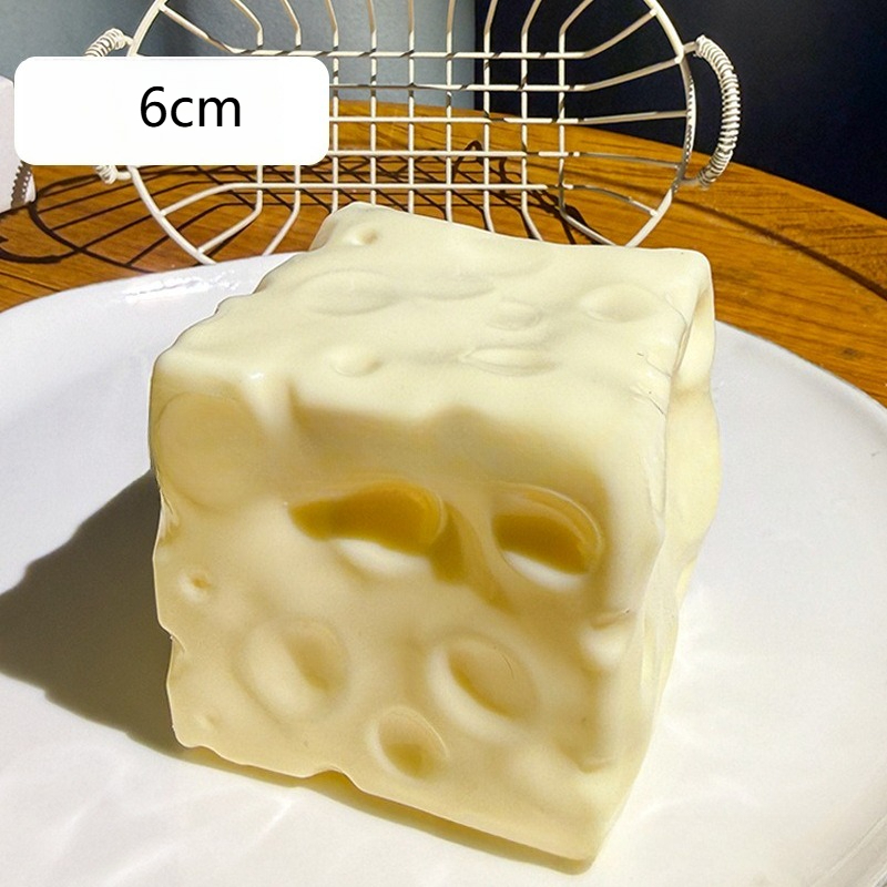 Jumbo Cheese Cube Stress Ball  - Fidget Cube Original recensie en prijs